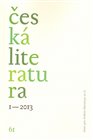 Česká literatura 1/2013