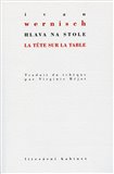 Hlava na stole / La tete sur la table - obálka