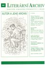 Autor a jeho archiv