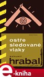 Ostře sledované vlaky - obálka