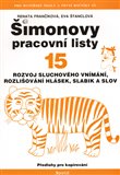 Šimonovy pracovní listy 15 (Rozvoj sluchového vnímání, rozlišování hlásek, slabik a slov) - obálka