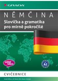 Obálka knihy Němčina - Slovíčka a gramatika pro mírně pokročilé A2