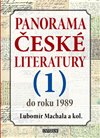 Obálka knihy Panorama české literatury - 1. díl