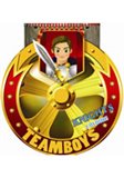Obálka knihy TEAMBOYS Knights Colour! – štít