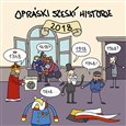 Obálka knihy Opráski sčeskí historje - Kalendář 2018