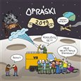 Obálka knihy Opráski - Kalendář 2019