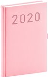 Obálka knihy Denní diář Vivella Fun 2020, růžový, 15 × 21 cm
