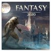 Obálka knihy Poznámkový kalendář Fantasy 2020, 30 × 30 cm