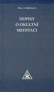 Dopisy o okultní meditaci - obálka