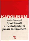 Společnosti v mezinárodním právu soukromém - obálka
