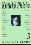 Kritická příloha Revolver Revue č. 3 - obálka