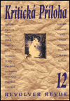 Kritická příloha Revolver Revue č. 12 - obálka