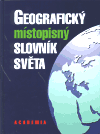 Geografický místopisný slovník světa - obálka