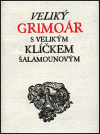 Veliký grimoár s velikým klíčkem Šalamounovým - obálka