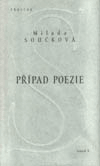 Obálka titulu Případ poezie