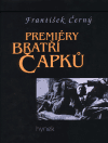 Premiéry bratří Čapků - obálka