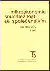 Mikroekonomie sounáležitosti se společenstvím - obálka