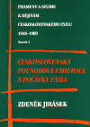 Československá poúnorová emigrace a počátky exilu - obálka
