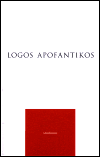 Logos apofantikos - obálka