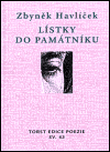 Lístky do památníku - obálka