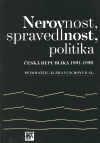 Nerovnost, spravedlnost, politika - obálka