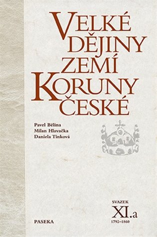 Velké dějiny zemí Koruny české XI.a - Daniela Tinková, Milan Hlavačka, Pavel Bělina