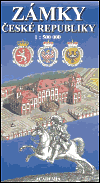 Zámky České republiky: Mapa 1: 500 000