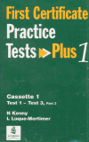 Levně First Certificate Practice Tests Plus 1 - 3 audiokazety