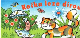 Kočka leze dírou - leporelo - 