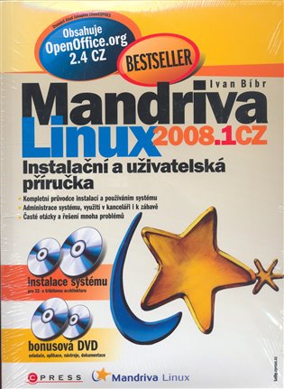 Mandriva Linux 2008.1 CZ + 4 DVD: Instalační a uživatelská příručka - Ivan Bíbr