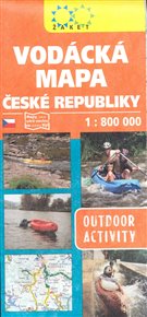 Vodácká mapa ČR 1:800 000