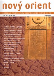Nový Orient 3/2008
