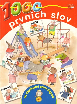 1000 prvních slov se stovkami samolepek - Margarita Menénd