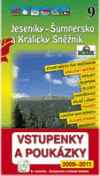 Levně Jeseníky - Šumpersko a Králický Sněžník 9. Průvodce po Č,M,S + volné vstupenky a poukázky