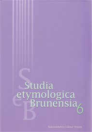 Studia  etymologica Brunensia 6