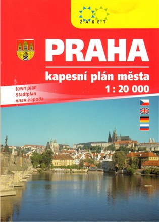 Praha 1:20 000 Kapesní plán - 