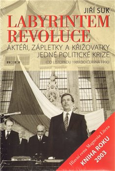 Levně Labyrintem revoluce. Aktéři, zápletky a křižovatky jedné politické krize (od listopadu 1989 do června 1990) - Jiří Suk