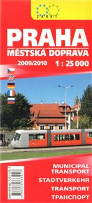 Praha - městská doprava 1:25 000: 2009/2010