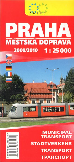 Praha - městská doprava 1:25 000: 2009/2010 - 