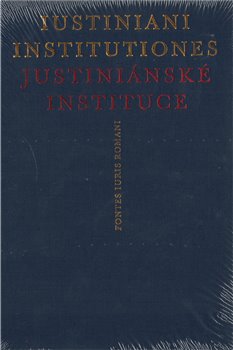 Levně Iustiniani Institutiones, Justiniánské instituce