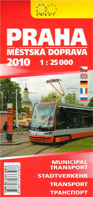 Praha - městská doprava 1:25 000 - 