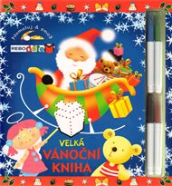 Velká vánoční kniha: Namaluj a smaž