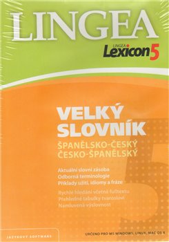 Levně Velký slovník španělsko-český, česko-španělský. Lexikon 5 (1xCD-ROM)