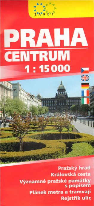 PRAHA centrum 1 : 15 000 - 