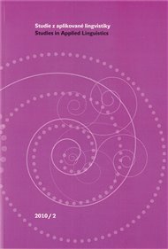 Studie z aplikované lingvistiky 2/2010