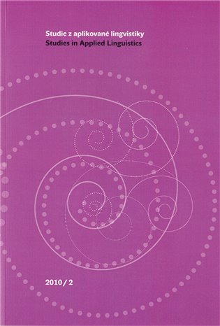 Studie z aplikované 
lingvistiky 
2/2010 - 