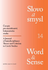 Levně Slovo a smysl 14 / Word & Sense. Časopis pro mezioborová bohemistická studia