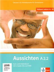 Aussichten A2.2 Kurs-Arbeitsbuch -  kol.