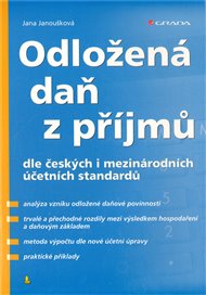 Odložená daň z příjmů - Jana Janoušková