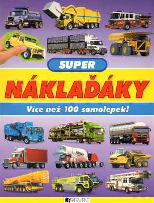 Super náklaďáky – Více než 100 samolepek! - 